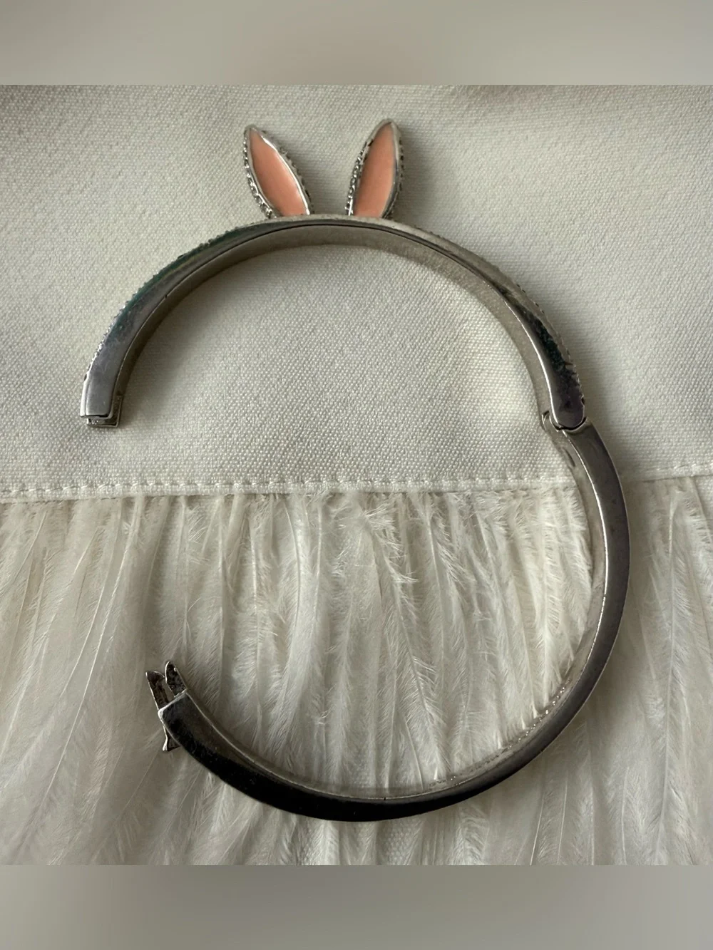Kate Spade Rabbit Ears Bangle Hinged Bracelet